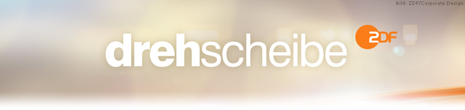 Logo ZDF Drehscheibe flach
